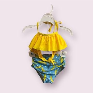 Adorable Banana Swimsuit Size 2T